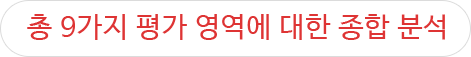 총 9가지 평가 영역에 대한 종합 분석