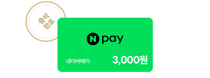 네이버페이 3,000원